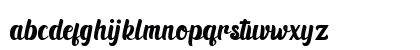 Black Ryder Demo Regular Lowercase Preview
