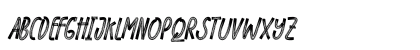 BLOGGER 1983 BRUSH Regular Lowercase Preview
