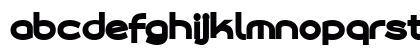 Roona Sans Black PERSONAL Regular Lowercase Preview