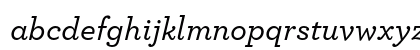 ArcherPro Medium Italic Lowercase Preview