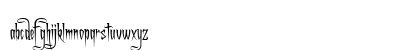 Charming Font Regular Lowercase Preview