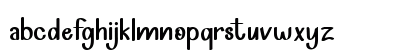 Black Pepper Regular Lowercase Preview