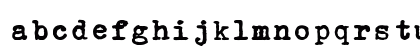 Erika Ormig Regular Lowercase Preview