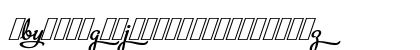 MetroScript Swash Regular Preview