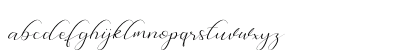 Dellisya Free For Personal Use Regular Lowercase Preview