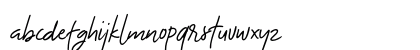 The Bouquet List Regular Lowercase Preview