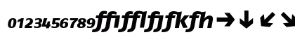 FagoEx ItalicExtrabold Preview