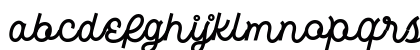 Hardino Regular Lowercase Preview