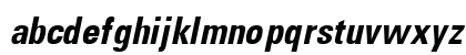 NovaCondSSK BoldItalic Lowercase Preview