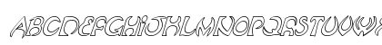 Oubliette Outline Italic Outline Italic Preview