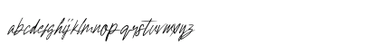 Hollywise Regular Lowercase Preview
