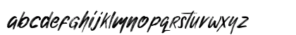 Nuttyclash demo Regular Lowercase Preview