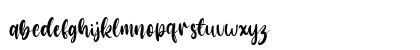Arastela Regular Lowercase Preview
