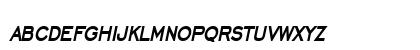 ChiselThin BoldItalic Lowercase Preview