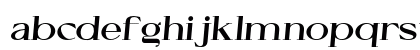 Cellofy ExtBd SemExp Ita Italic Lowercase Preview