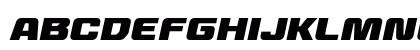 MechEffects Two BB Italic Lowercase Preview