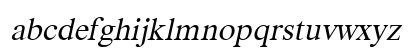 TmsGk Italic Lowercase Preview