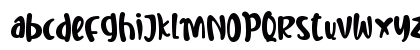 Sweet Unicorn Regular Lowercase Preview