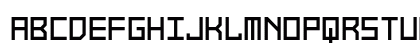 Migraine Machine Regular Lowercase Preview