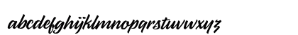 Parsley Script Regular Lowercase Preview