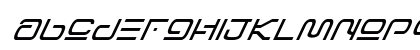 Foreign Alien Super-Italic Super-Italic Lowercase Preview