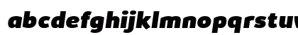 Kabrio Heavy Italic Lowercase Preview