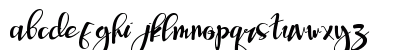 Vennesia Regular Lowercase Preview