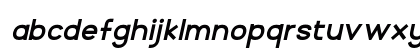 Branding Pro Bold Italic Lowercase Preview