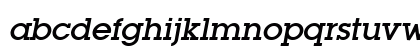 Luga Oblique Lowercase Preview