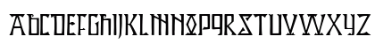 P22 KellsSquare Regular Lowercase Preview