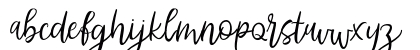 Abhyaksa FREE Regular Lowercase Preview