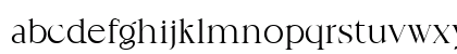 Krista's Regular Lowercase Preview