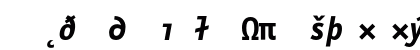 LetterGothicMono BoldItalicExp Preview