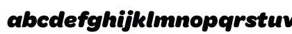 Omnes Black Italic Lowercase Preview