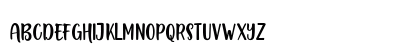 Boustown Sans Regular Lowercase Preview