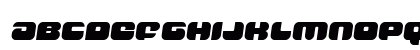 Groovy Smoothie Semi-Italic Lowercase Preview
