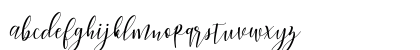 Woodley Regular Lowercase Preview