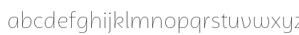Campuni Demo Thin Lowercase Preview