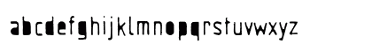 AlphaRuler Bold Lowercase Preview