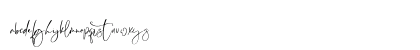 RastyKing Regular Lowercase Preview
