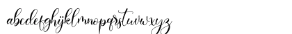 Clara Regular Lowercase Preview