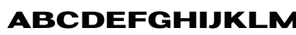 Bedug Regular Lowercase Preview