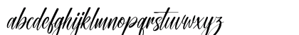 Miracle Signature Regular Lowercase Preview