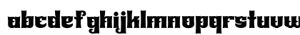 BHEKOF Regular Lowercase Preview