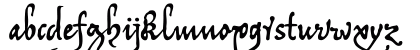 Tycho'sRecipe Regular Lowercase Preview