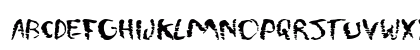 WashMe Regular Lowercase Preview