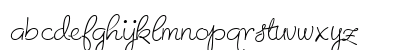 Birthday Alt Regular Lowercase Preview
