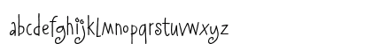 Peach Fuzz Regular Lowercase Preview