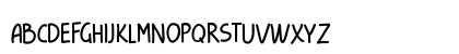 kindly late Regular Lowercase Preview