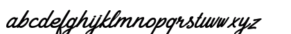 Goday Regular Lowercase Preview